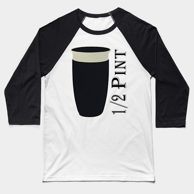 Dad's 1/2 Pint Sippy Cup Baseball T-Shirt by WickedFaery